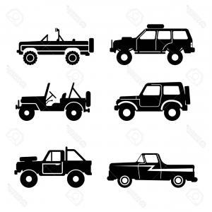 300x300 Photostock Vector Set X Utility Vehicle Suv Off Road Vector
