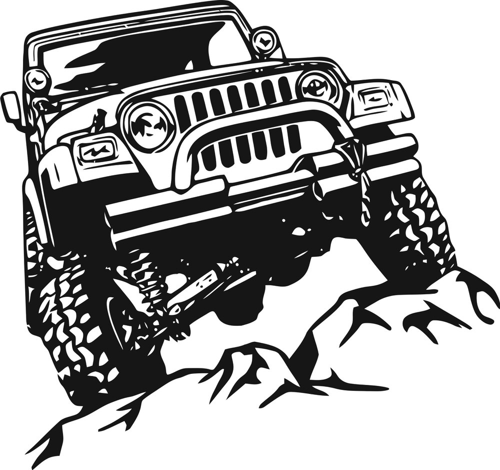 1000x939 Offroad Sticker Free Vector Cdr Download