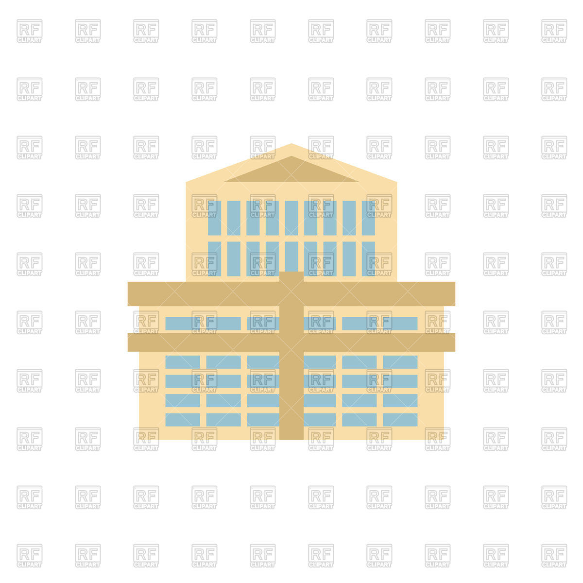 1200x1200 Office Building Icon Vector Image Of Architecture, Buildings