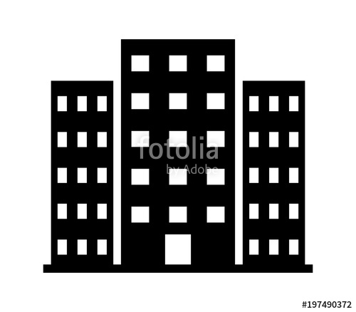 500x438 Office Building Icon Stock Image And Royalty Free Vector