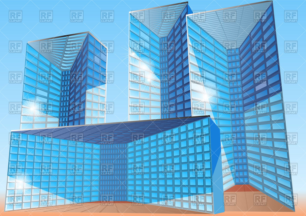 1200x848 Modern Office Buildings Vector Image Of Architecture, Buildings