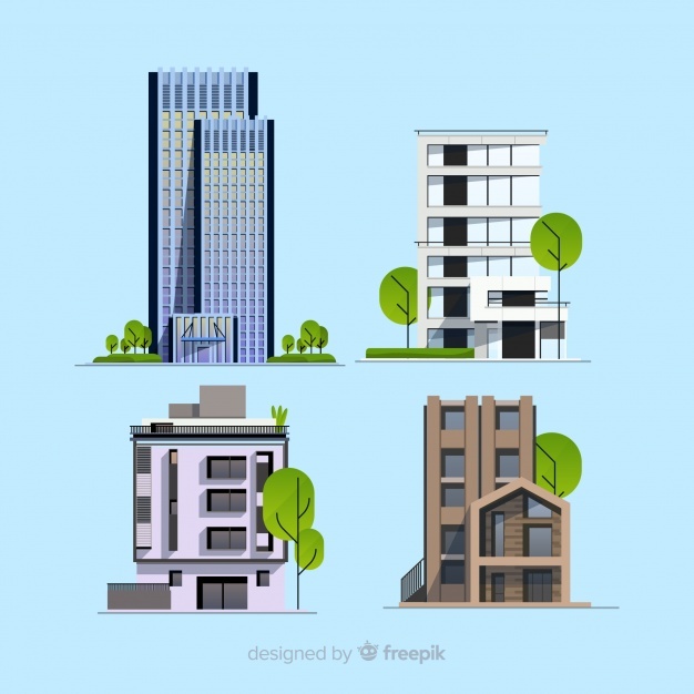 626x626 Office Building Vectors, Photos And Free Download