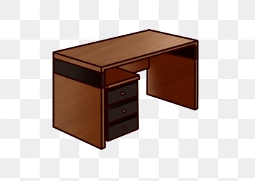 360x256 Office Desk Png, Vector, And Clipart With Transparent