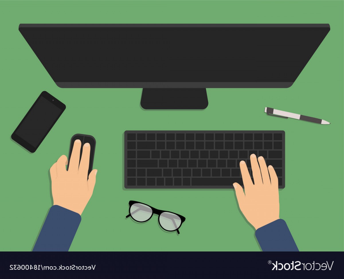 1200x973 Vector Office Desk Savoyuptown