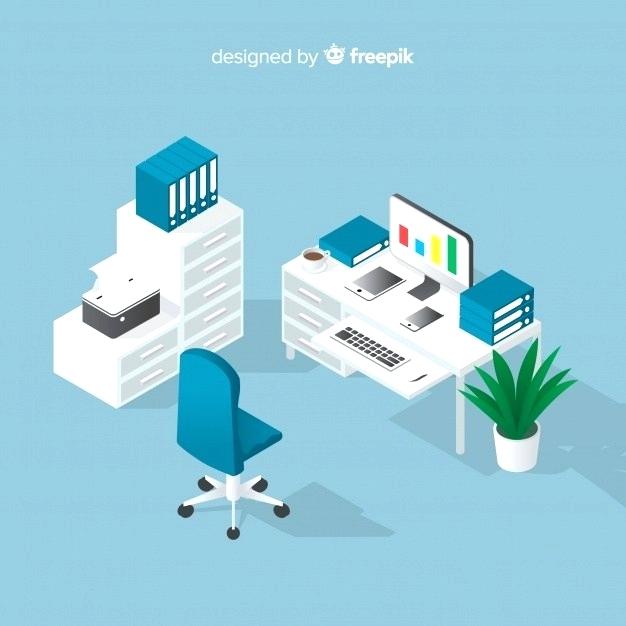 626x626 Professional Office Desk