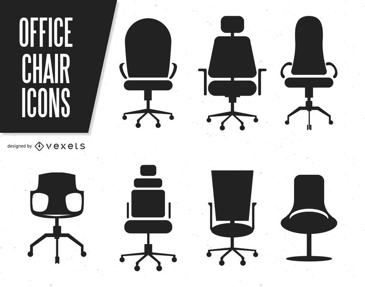 725x570 Silhouettes Of Office Chairs