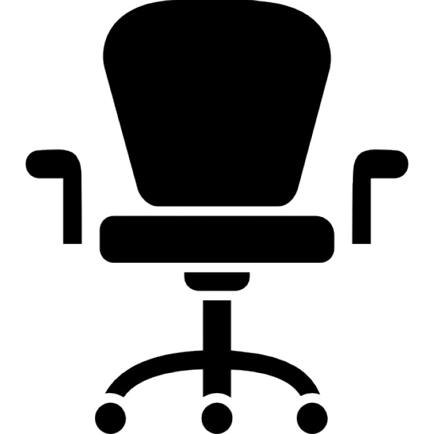 626x626 Collection Of 'office Chair Silhouette' Download More Than