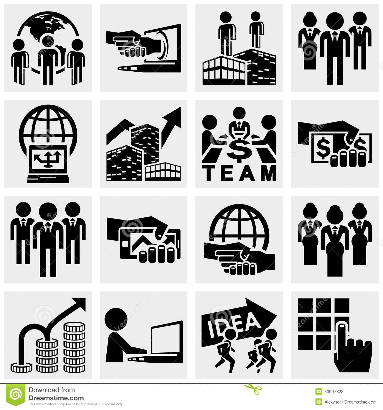 1300x1390 Business Office Icon Vector Images