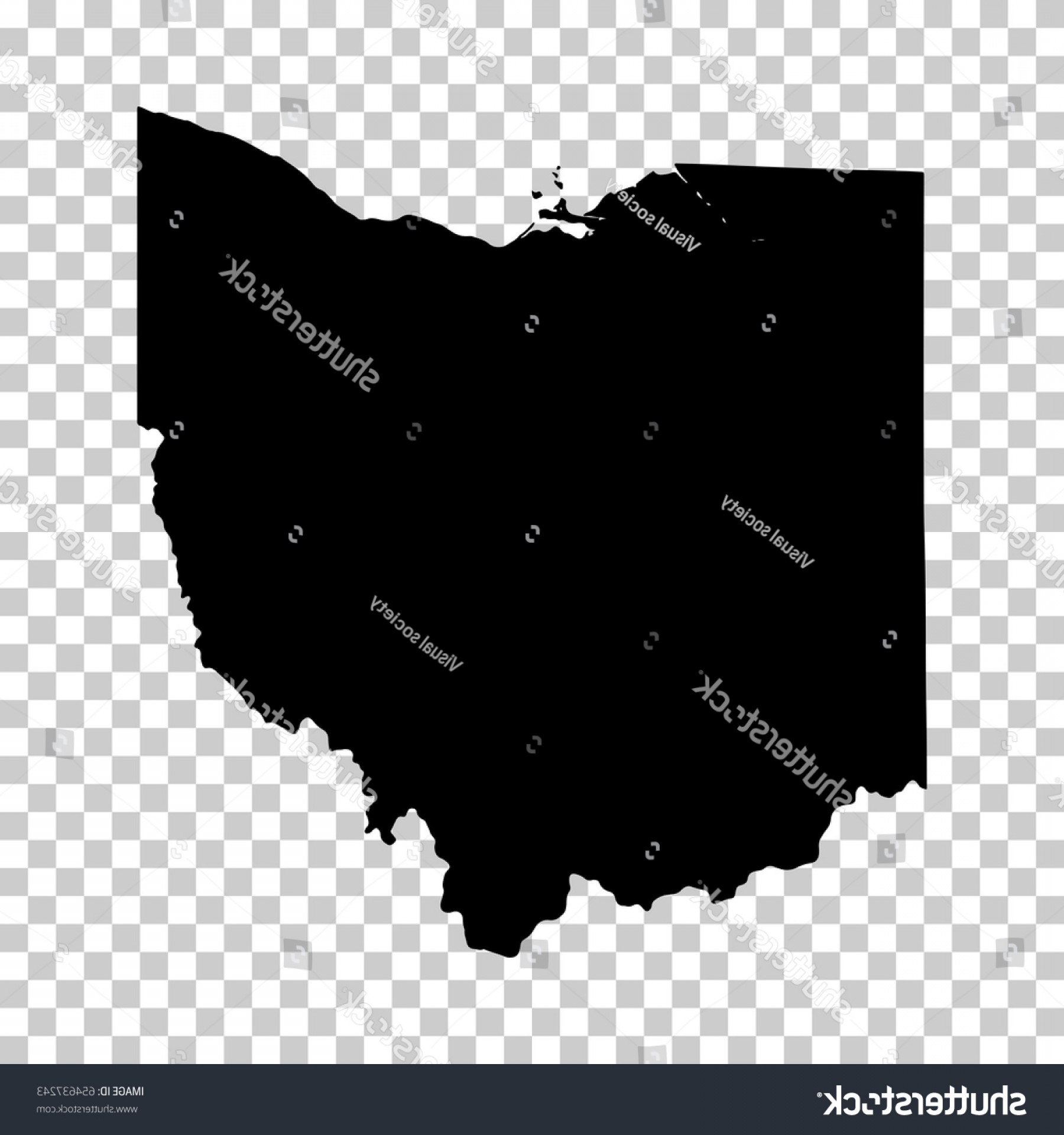 1800x1920 Ohio Map Isolated On Transparent Background Handandbeak