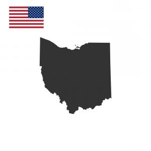 300x300 Map Of The Us State Of Ohio Vector Catchsplace