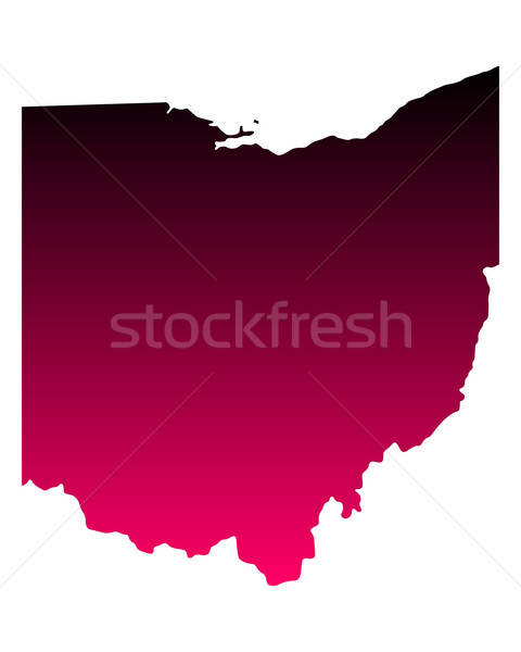 480x600 Map Of Ohio Vector Illustration Robert Biedermann