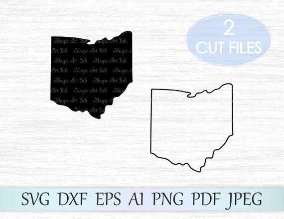570x440 Ohio File, Ohio Silhouette Ohio State Ohio Vector