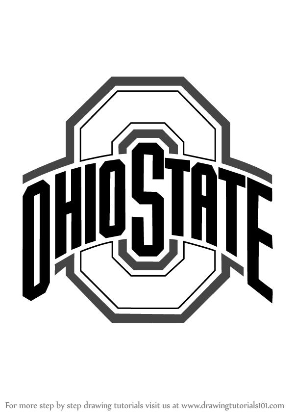 600x846 Ohio State Logo Png Vector, Clipart