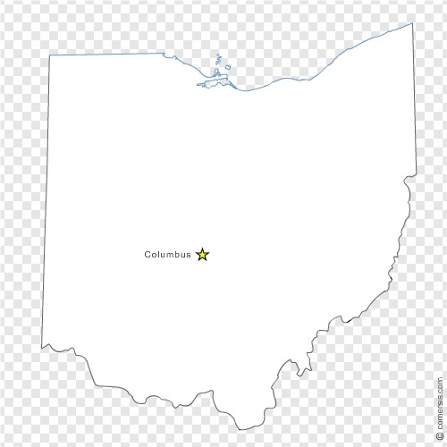 500x500 Ohio Silhouette Vector