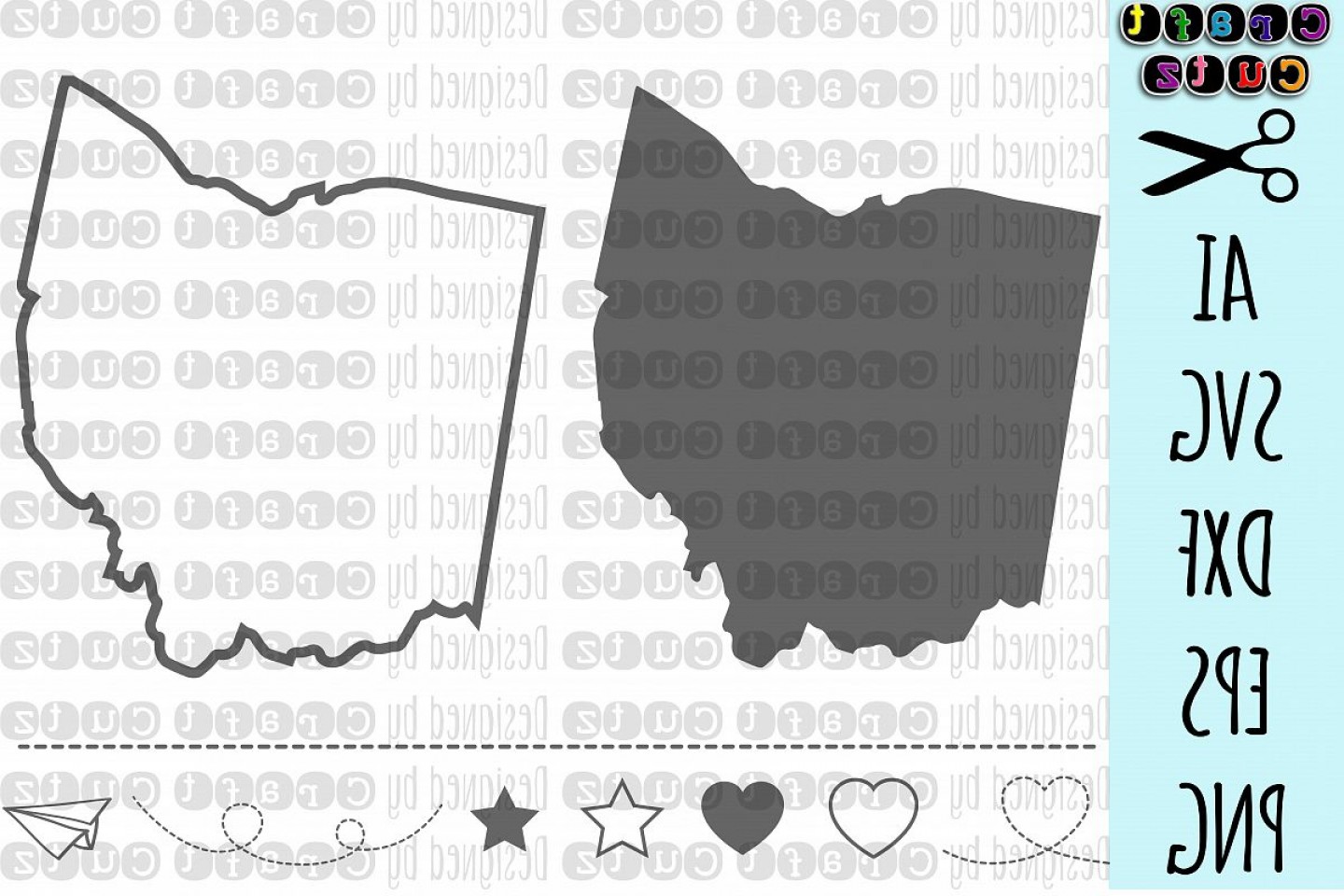 Ohio State Outline Vector at Vectorified.com | Collection of Ohio State ...