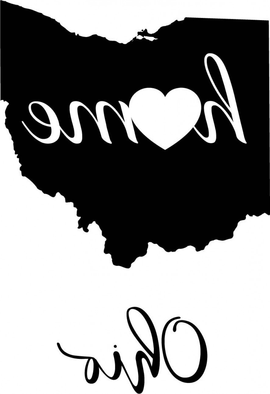 886x1291 Buckeye Ohio State Outline Vector Createmepink