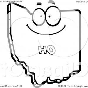 300x300 Outlined Happy Ohio State Character Createmepink