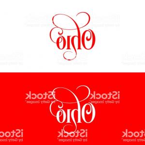 300x300 Ohio Vector Map Isolated White Background High Detailed Silhouette