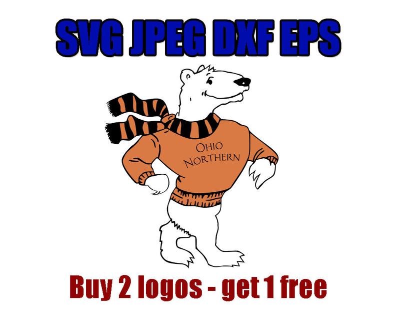 794x635 Ohio Northern University Svginstant Etsy