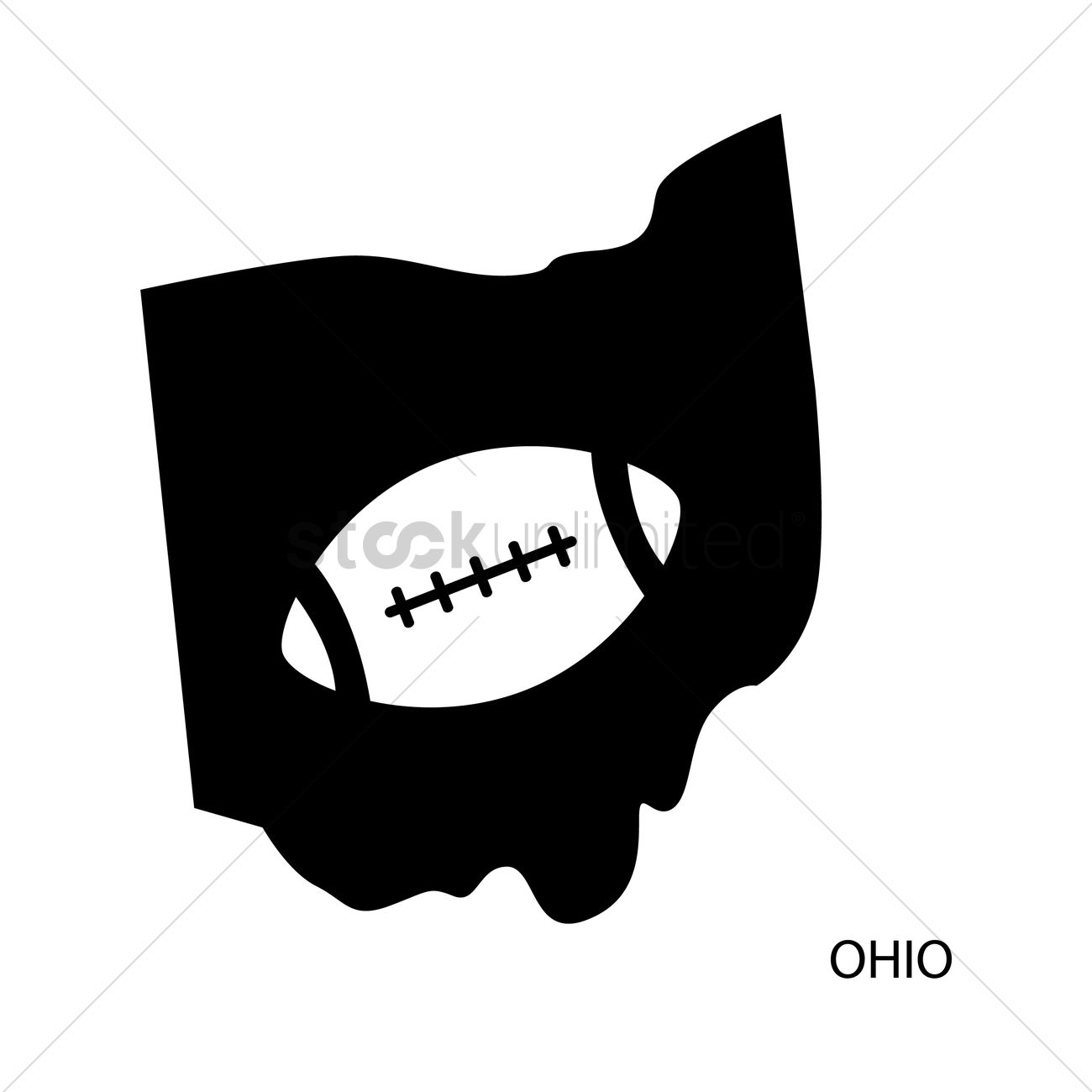 1300x1300 Ohio Vector Image