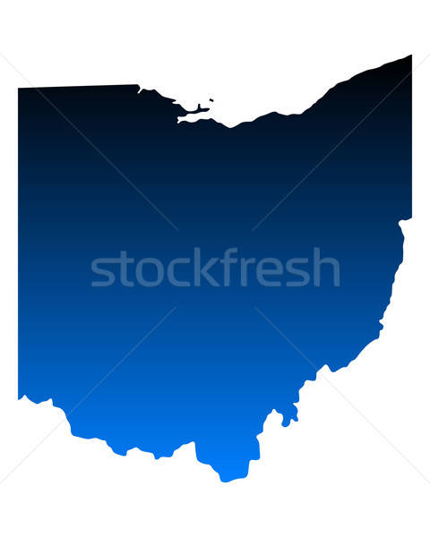 480x600 Map Of Ohio Vector Illustration Robert Biedermann