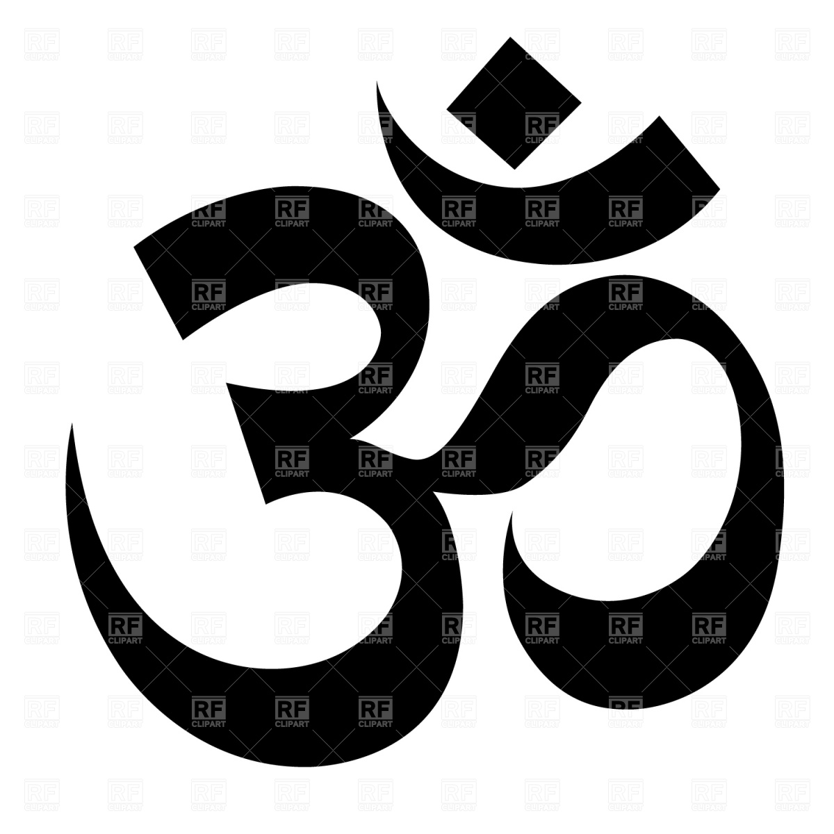1200x1200 Hindu Om Symbol Vector Image Of Signs, Symbols, Maps Prague