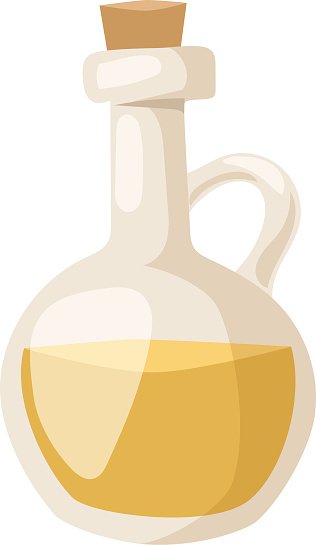 Oil Bottle Vector Illustration Premium Clipart 316x545 Oil Bottle Vector Illustration Premium Clipart