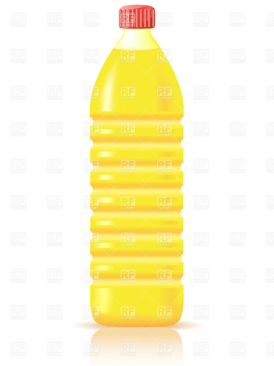 Sunflower Seed Oil In Plastic Bottle Vector Image Of Food 900x1200 Sunflower Seed Oil In Plastic Bottle Vector Image Of Food