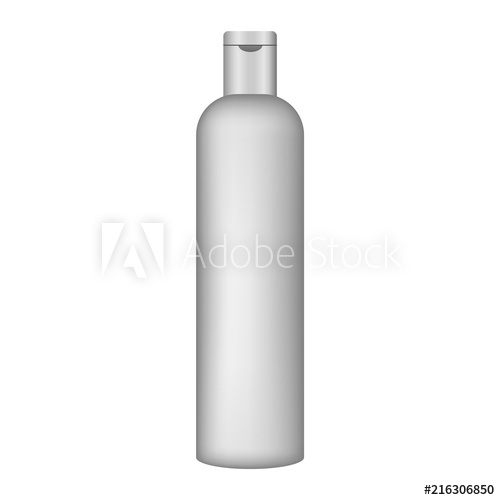 500x500 Cosmetic Oil Bottle Mockup Realistic Illustration Of Cosmetic Oil