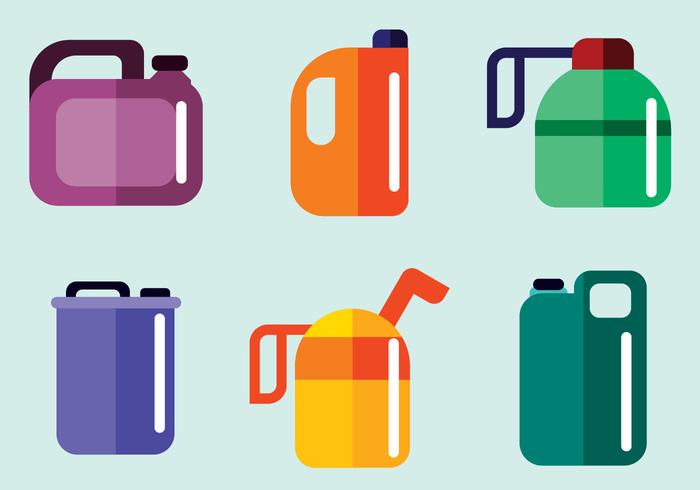 700x490 Oil Can Vector
