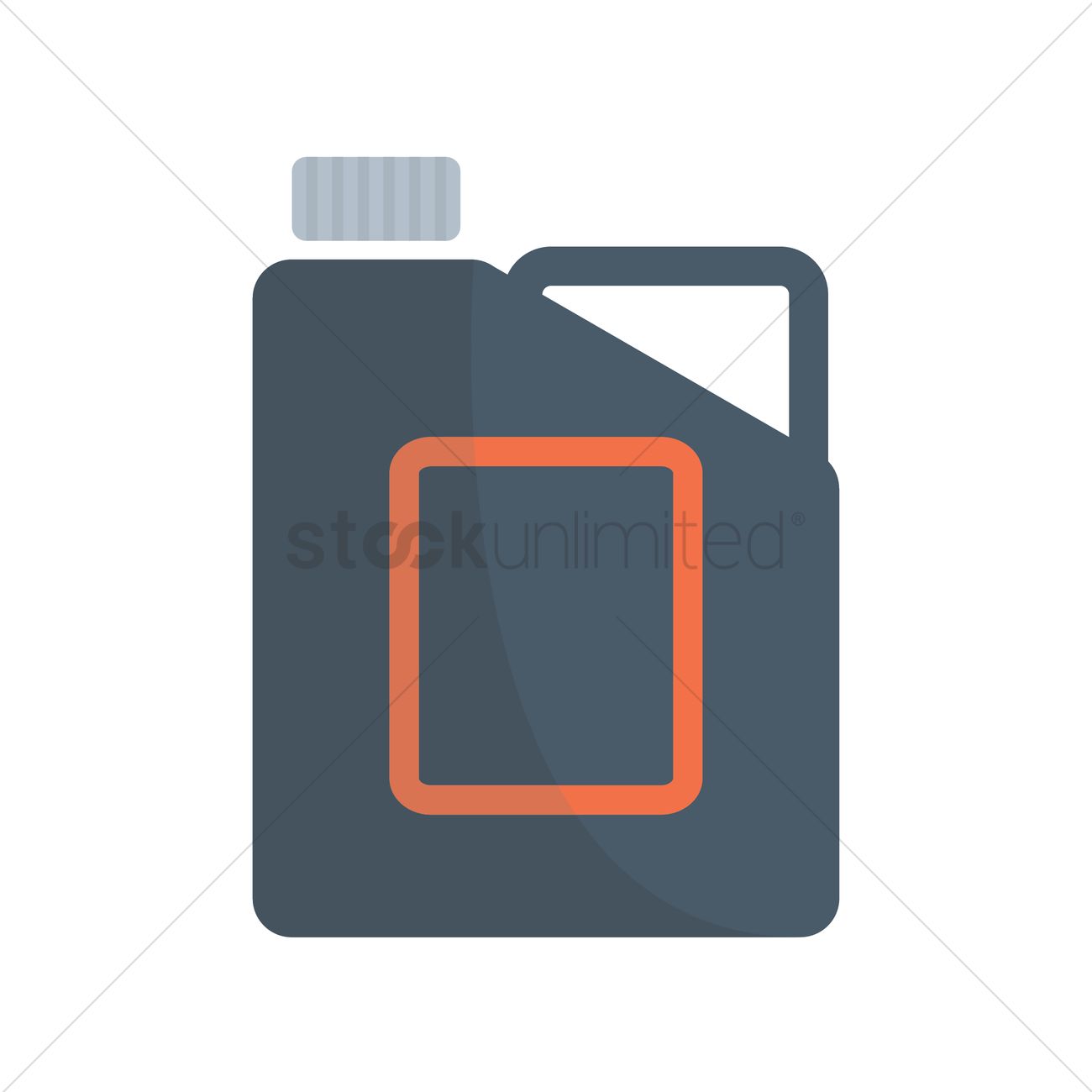 1300x1300 Oil Can Vector Image