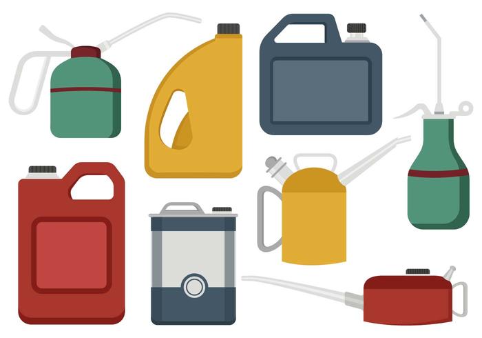 700x490 Free Oil Can Vector