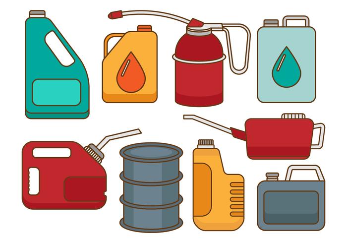 700x490 Free Oil Can Vectors Stock Images