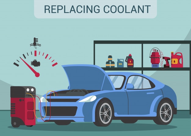 626x447 Oil Change Service Design Vector Free Download
