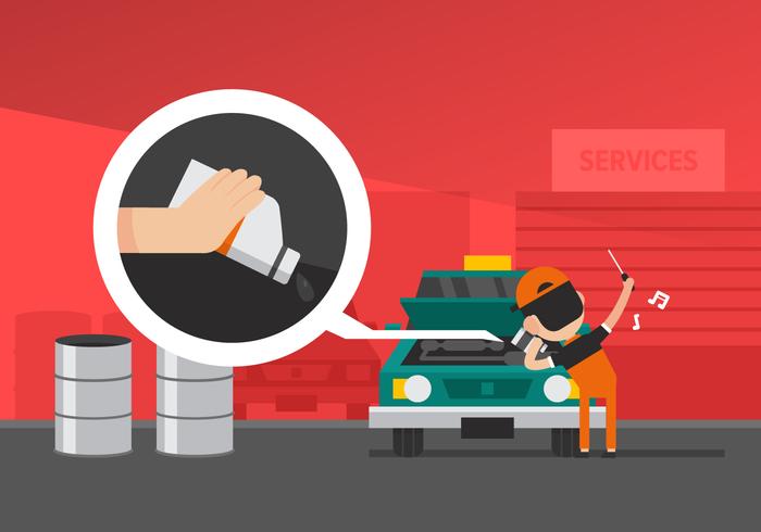 700x490 Vector Oil Change