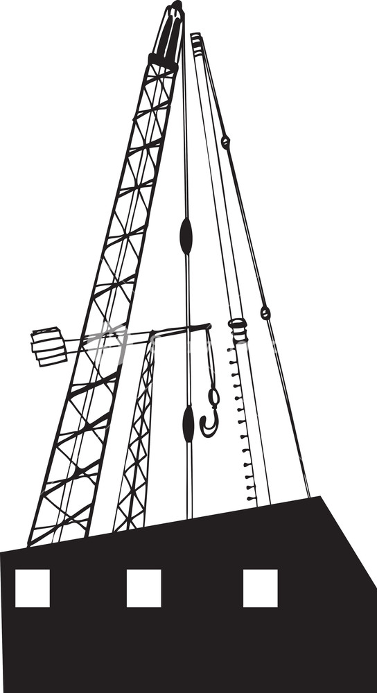 Oil Derrick Vector at Vectorified.com | Collection of Oil Derrick ...