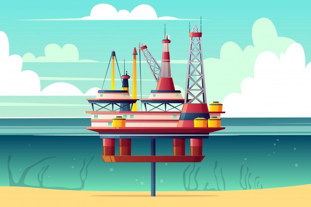 Oil Rig Vectors, Photos And Free Download 626x417 Oil Rig Vectors, Photos And Free Download