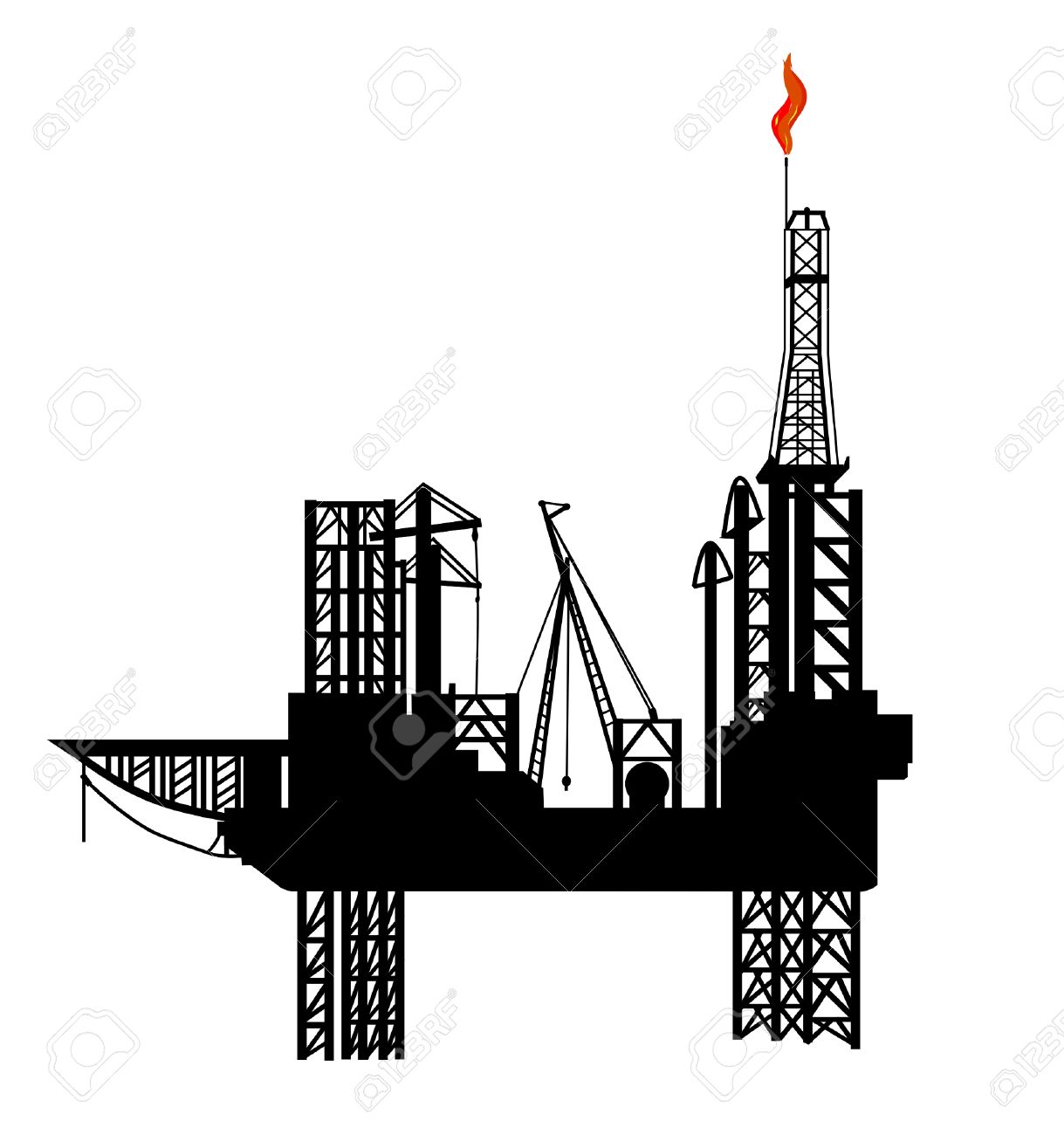 Oil Clipart Oil Drilling 1219x1300 Oil Clipart Oil Drilling