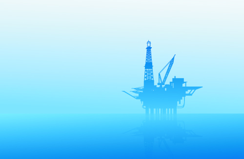 Oil Exploration On Sea Vector Free Download 500x327 Oil Exploration On Sea Vector Free Download