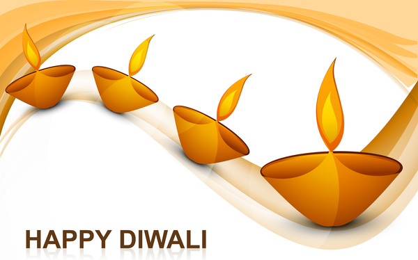 Lluminated Oil Lamp On Beautiful Diwali Background Free Vector 600x374 Lluminated Oil Lamp On Beautiful Diwali Background Free Vector