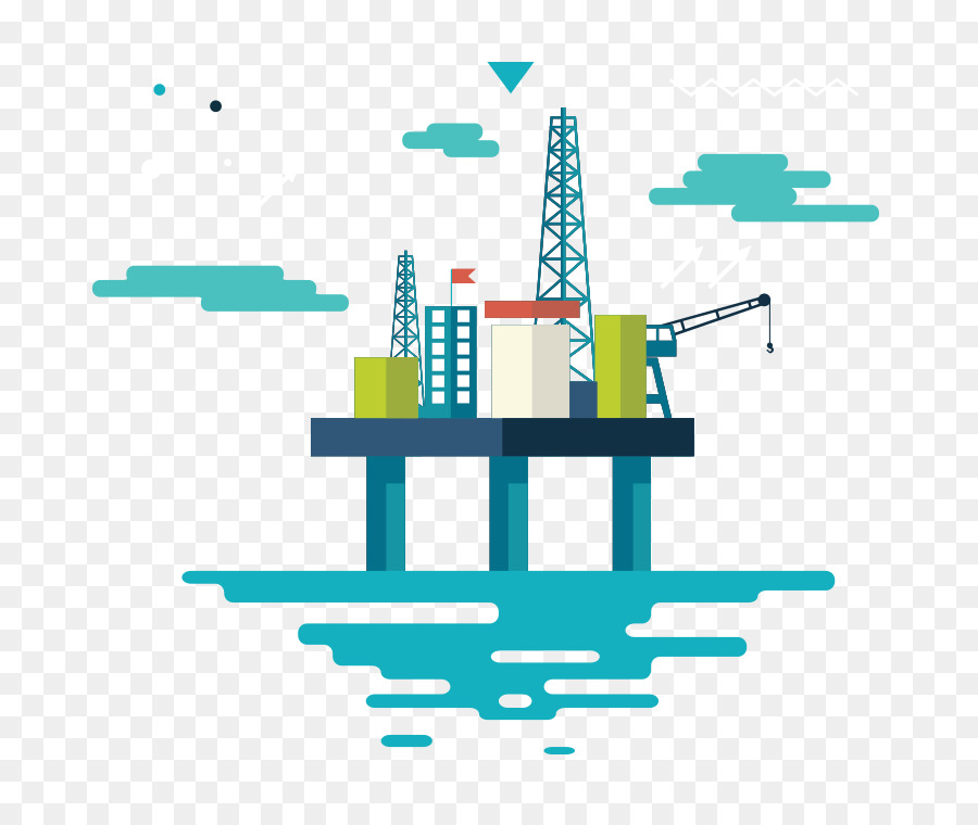 900x760 Download Oil Platform Drilling Rig Petroleum Offshore Drill Vector