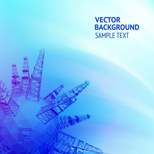 626x626 Oil Rig Vector Free Download