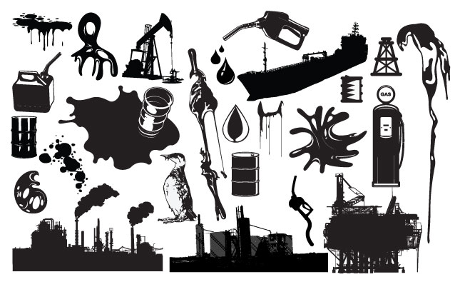 Oil Vector Pack For Adobe Illustrator 645x395 Oil Vector Pack For Adobe Illustrator