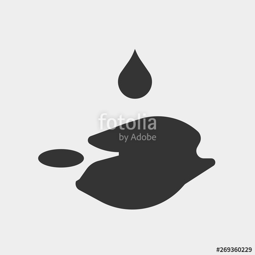 Oil Spill Vector Icon Illustration Sign Stock Image And Royalty 500x500 Oil Spill Vector Icon Illustration Sign Stock Image And Royalty