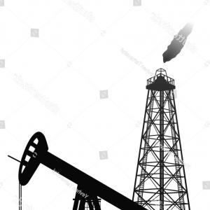 300x300 Oil Rig Icon White Vector Hoodamathrun