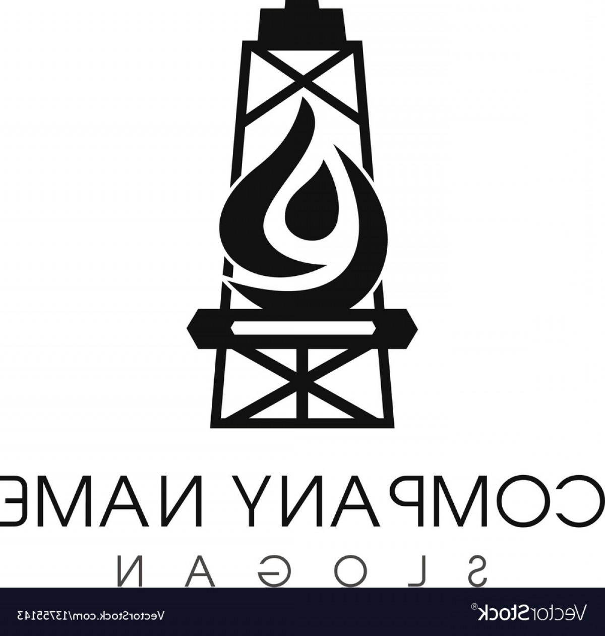 1200x1261 Oil Tower Vector Catchsplace