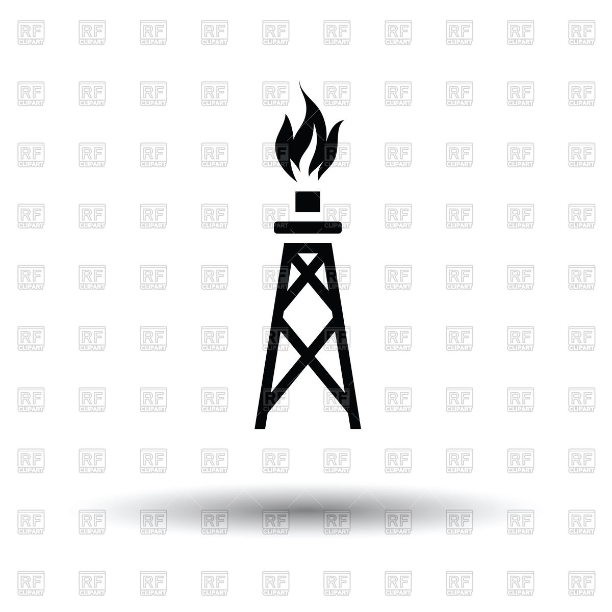 1200x1200 Flaring Tower Of An Oil Refinery Reduces Unusable Hydrocarbons