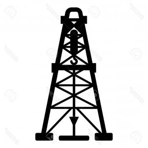 300x300 Oil Rig Icon Image Vector Hoodamathrun