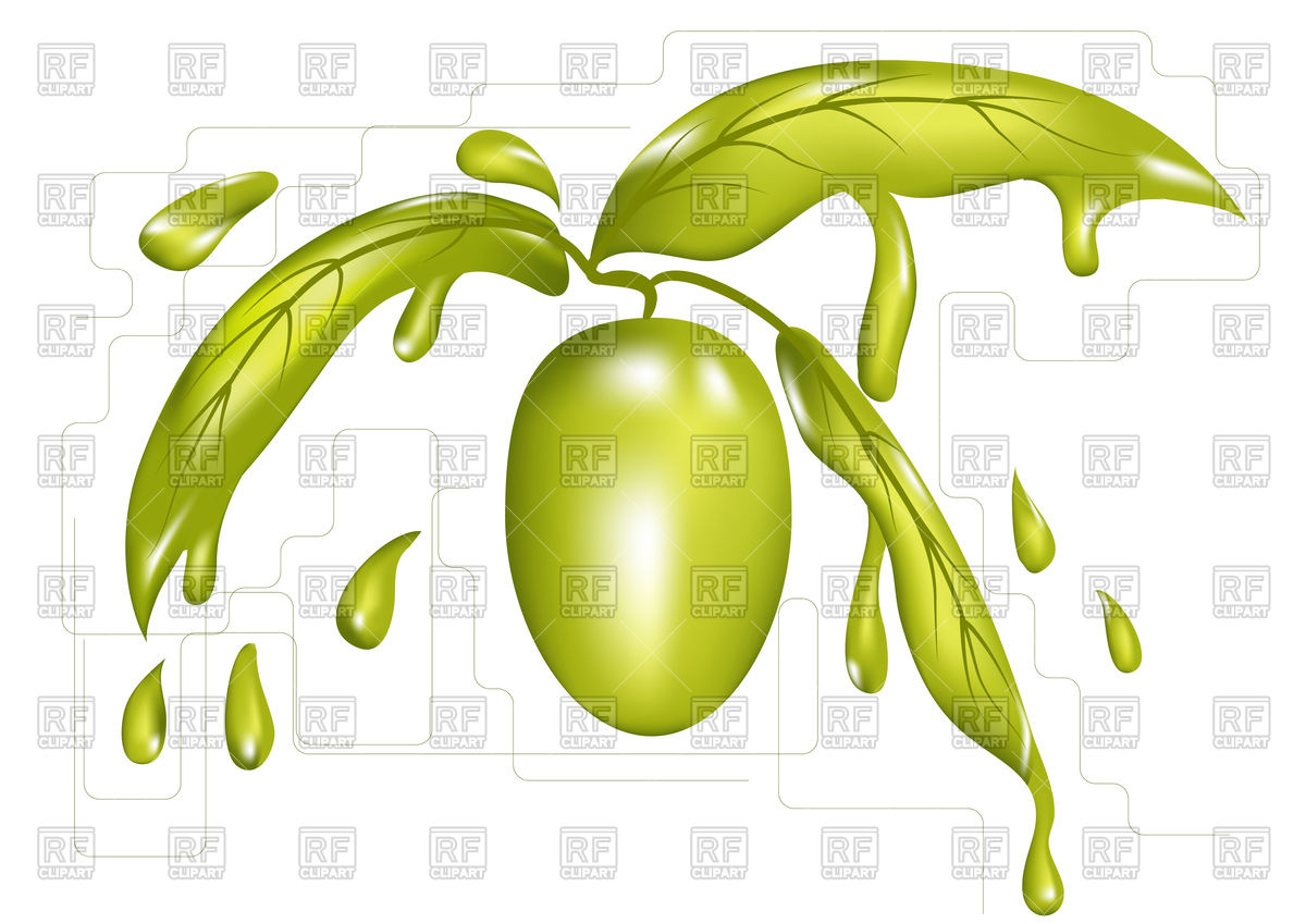 1200x849 Olive Oil Drops Vector Image Of Plants And Animals Arkela