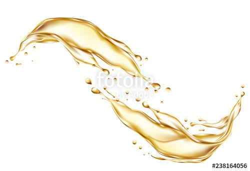 500x343 Splash Of Oil Vector Illustration Stock Image And Royalty Free
